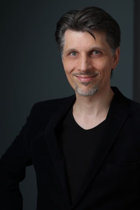 Portrait of fantasy author Heiner de Wendt